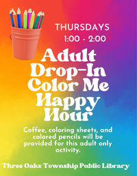Adult Drop-In Color Me Happy Hour