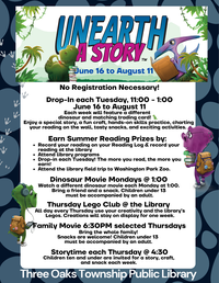 Unearth a Story Summer Reading Drop-In for children